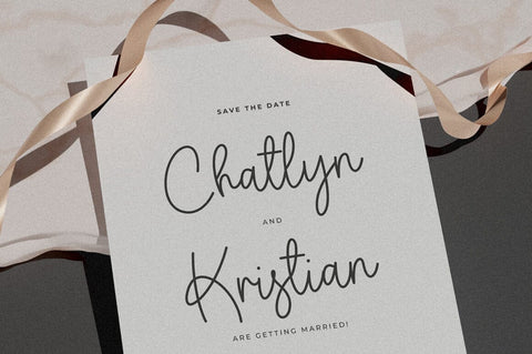 Dusky Rose Handwriting Font Font Heinzel Studio 