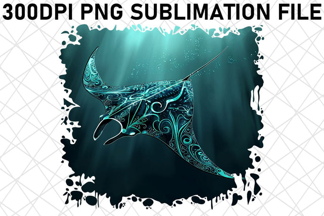 Dynamic Ocean Fish Sublimation Graphics for Crafters Sublimation afrosvg 