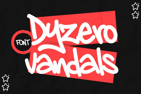 Dyzero Vandals – Natural Handwritten Graffiti Tagging Font Font Mozzatype 