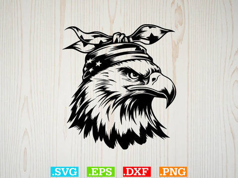 Eagle Eagle with American Flag Bundle, Usa Eagle Svg SVG Creativeart88 