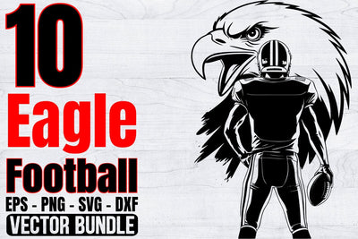 Eagle Football Player Svg Bundle, American football Svg SVG Creativeart88 