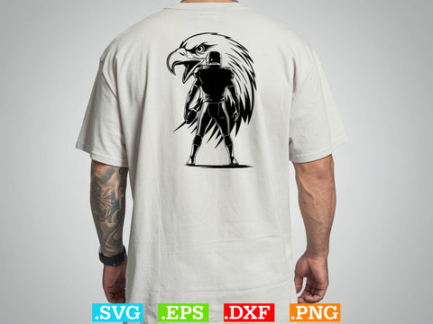 Eagle Football Player Svg Bundle, American football Svg SVG Creativeart88 