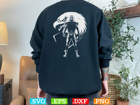 Eagle Football Player Svg Bundle, American football Svg SVG Creativeart88 