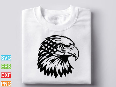 Eagle Head SVG, Patriotic Eagle Svg SVG Creativeart88 