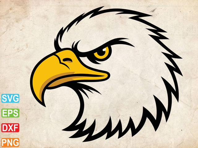 Eagle Head SVG, Patriotic Eagle Svg SVG Creativeart88 