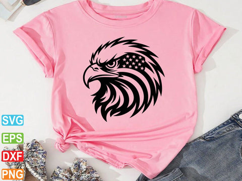 Eagle Head SVG, Patriotic Eagle Svg SVG Creativeart88 