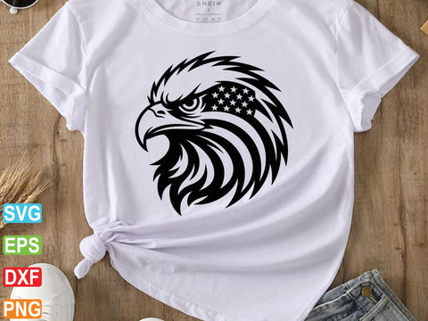 Eagle Head SVG, Patriotic Eagle Svg SVG Creativeart88 
