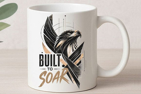 Eagle Motivational PNG Rise To Soar Inspirational Digital Download SVG BillahCrafts 