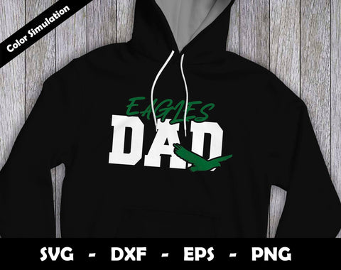 Eagles Dad SVG Cut File, Eagles logo SVG Design, Eagles Dad Football, T-Shirt Sublimation Design Png SVG Arthur Arellano 