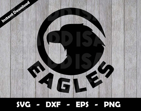 Eagles SVG Cut File, Eagles logo SVG Design, Eagles Football Mascot, T-Shirt Sublimation Design Png SVG Arthur Arellano 