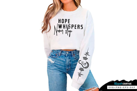 Ear Symbol Sleeve SVG Design, Inspirational sleeve SVG, Motivational Sleeve SVG Design, Positive Sleeve SVG SVG Regulrcrative 