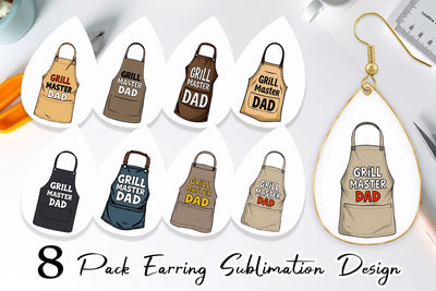 Earring Apron Sublimation artnoy 