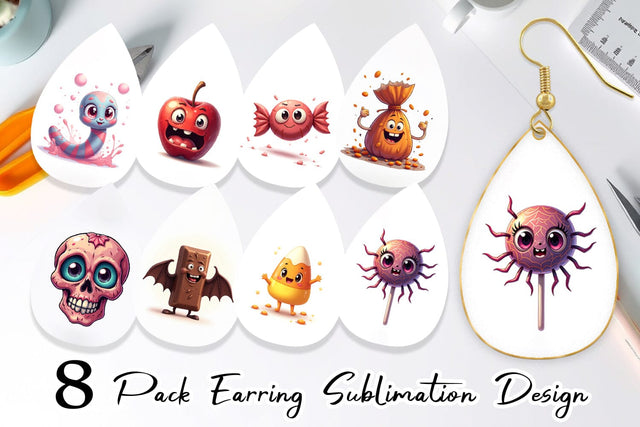 Earring Candy Surreals Sublimation artnoy 