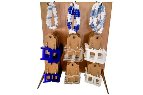 Earring Display Holder Laser SVG File SVG Crafting With Brenna 