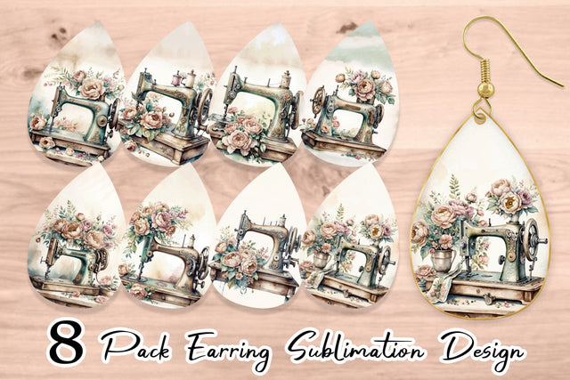 Earring Sewing Machine Sublimation artnoy 