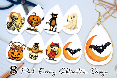 Earring Timeless Tricksters Sublimation artnoy 