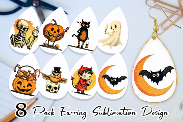 Earring Timeless Tricksters Sublimation artnoy 