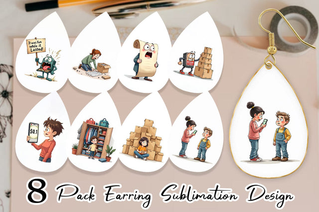 Earring Unboxing Regret Sublimation artnoy 