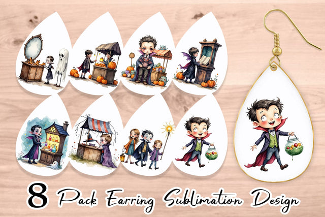 Earring Vampire Market Haul Sublimation artnoy 