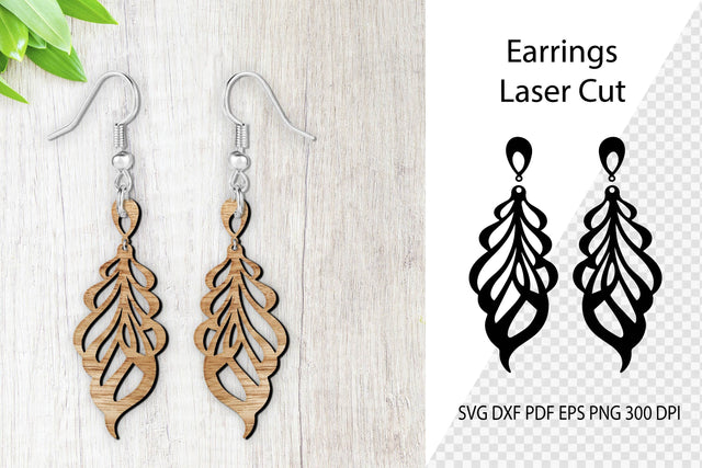 Earrings Laser Cut. Laser Cut earrings SVG. Earrings SVG. SVG Samaha Design 