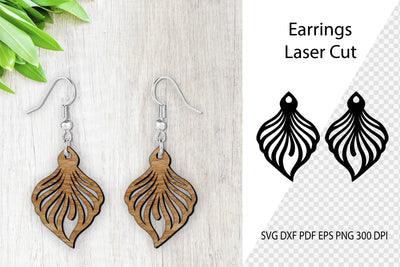 Earrings Laser Cut. Laser Cut earrings SVG. Earrings SVG. SVG Samaha Design 