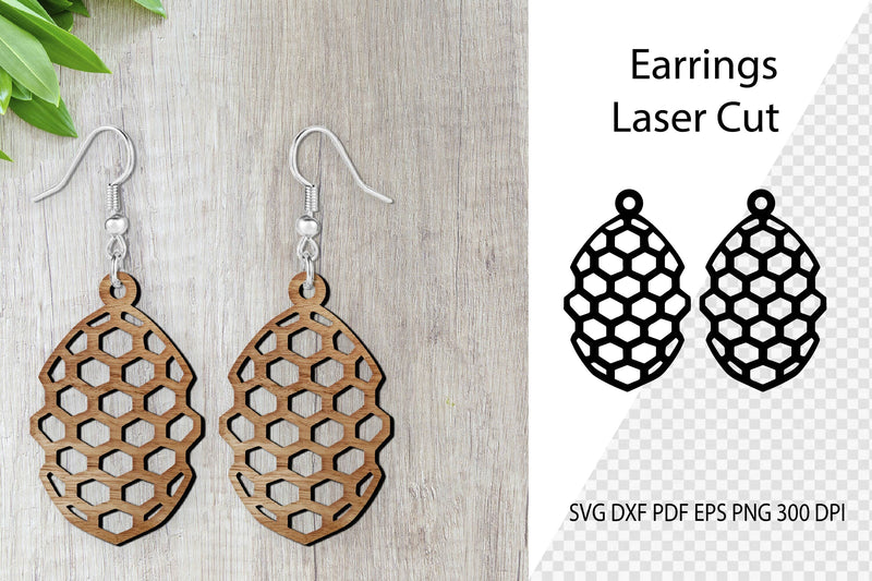 Earrings Laser Cut. Laser Cut earrings SVG. Earrings SVG. SVG Samaha Design 