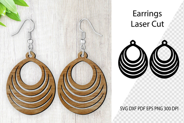 Earrings Laser Cut. Laser Cut earrings SVG. Earrings SVG. SVG Samaha Design 