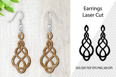 Earrings Laser Cut. Laser Cut earrings SVG. Earrings SVG. SVG Samaha Design 