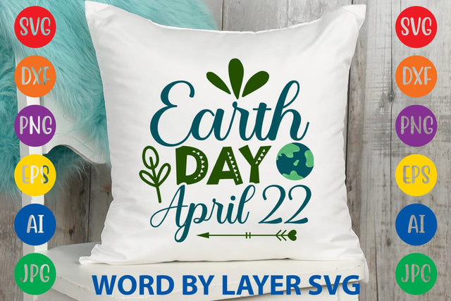 Earth Day April 22 SVG DESIGN SVG Rafiqul20606 