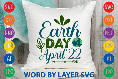 Earth Day April 22 SVG DESIGN SVG Rafiqul20606 