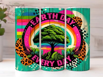 Earth Day Eco 20oz Save The Planet Tumbler Wrap, Planet Earth Tumbler, 20oz Tumbler Design, Sublimation Tumbler Wrap, Nature Lover Tumbler, Save The Earth Tumbler Sublimation Lara' s Designs 