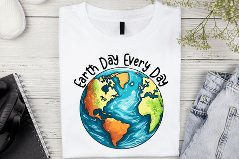 Earth day every day Sublimation Design Sublimation Regulrcrative 