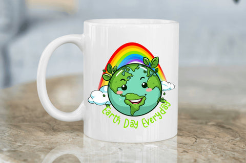Earth day everyday Sublimation Design Sublimation Regulrcrative 