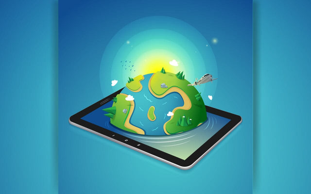 Earth Day in the Digital Age: Connecting Our Planet to the World at Your Fingertips Through Technology SVG naemmiah021 