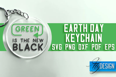 Earth Day Keychain SVG | Earth Day SVG Quotes | SVG File SVG Fly Design 