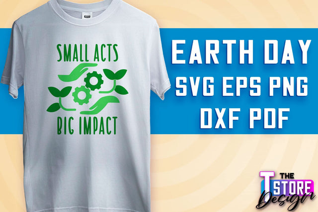 Earth Day SVG Design | Earth SVG Quotes | Love SVG Quotes SVG The T Store Design 