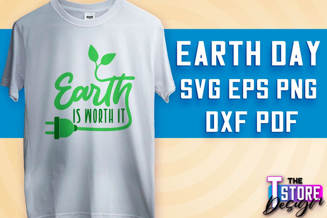 Earth Day SVG Design | Earth SVG Quotes | Love SVG Quotes SVG The T Store Design 