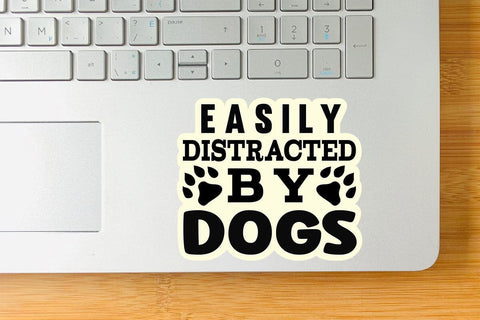 Easily distracted by dogs-01 SVG Angelina750 