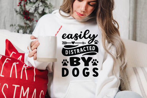 Easily distracted by dogs-01 SVG Angelina750 