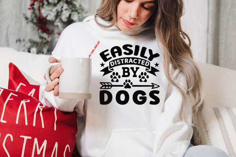 Easily distracted by dogs-01 SVG Angelina750 