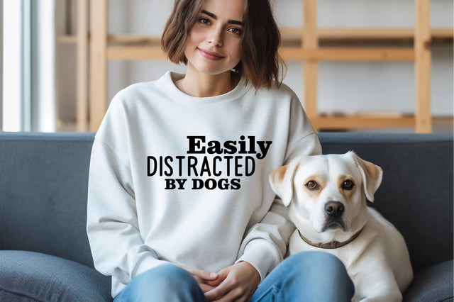Easily Distracted by Dogs svg SVG orpitasn 