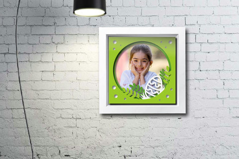 Easter 3D layered photo frame SVG dadan_pm 