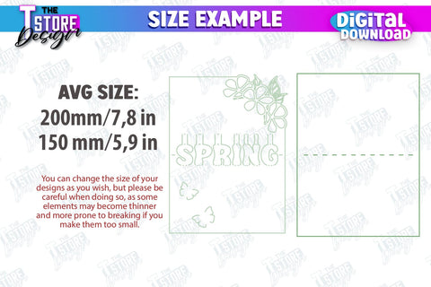 Easter 3D Paper Card | Pop Up Easter Card | Happy Easter | Easter Bunny | Spring Design | SVG File SVG The T Store Design 