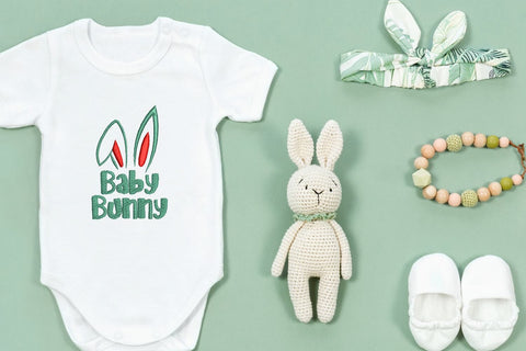 Easter Baby Bunny for Machine Embroidery Embroidery/Applique DESIGNS SvgOcean 