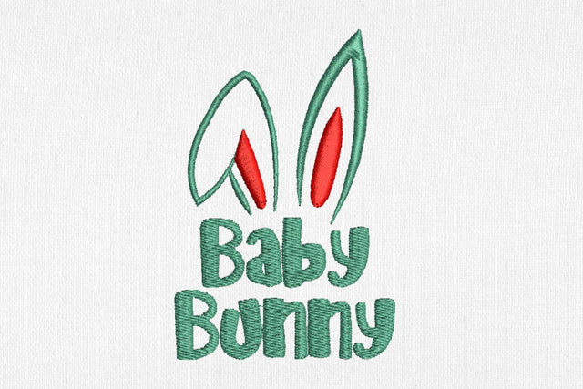 Easter Baby Bunny for Machine Embroidery Embroidery/Applique DESIGNS SvgOcean 