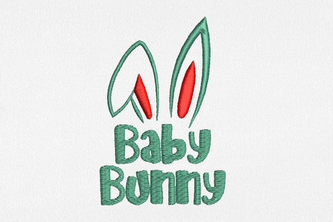 Easter Baby Bunny for Machine Embroidery Embroidery/Applique DESIGNS SvgOcean 