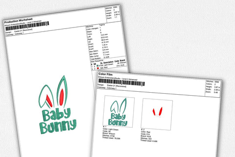 Easter Baby Bunny for Machine Embroidery Embroidery/Applique DESIGNS SvgOcean 