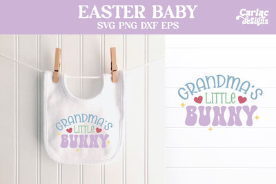 Easter Baby Design, Grandma's Little Bunny SVG Carla C Designs 