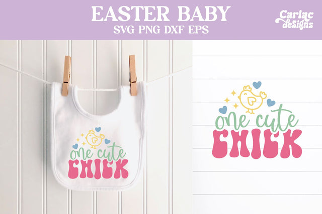 Easter Baby Design, One Cute Chick SVG Carla C Designs 
