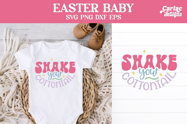Easter Baby Design, Shake your Cottontail SVG Carla C Designs 